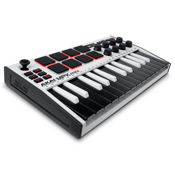 AKAI MPK MINI 3 WHITE – Mini klawiatura sterująca