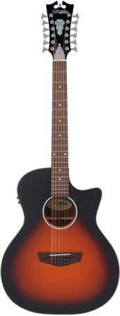 D'angelico Premier Fulton 12 LS Vintage Sunburst - gitara elektroakustyczna 12-strunowa