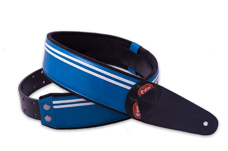 RightOn Straps MOJO Race Blue- Pasek do Gitary