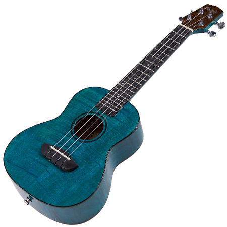 LAILA UDW-2313-FO (HG GREEN) Ukulele sopranowe - zielone wykończenie, compact