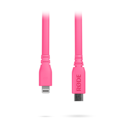RODE SC19 - Kabel USB-C - Lightning 1.5m różowy