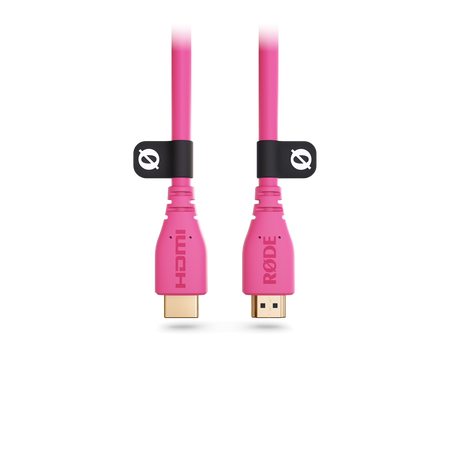 RODE HDMI CABLE 15P - Kabel 1.5m różowy