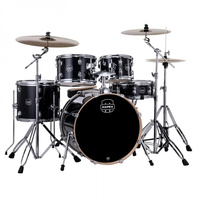 Mapex VE5295FTC VH - Zestaw perkusyjny 5-elementowy, 22" stopa, czarny lakier