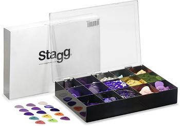 Stagg PBOX10 zestaw - kostki do gitary 1080 szt