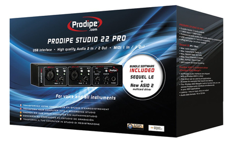 Prodipe Studio 22 USB Pro - interfejs USB