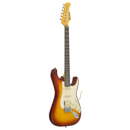 Prodipe Guitars ST93 Alder Tea Burst - gitara elektryczna