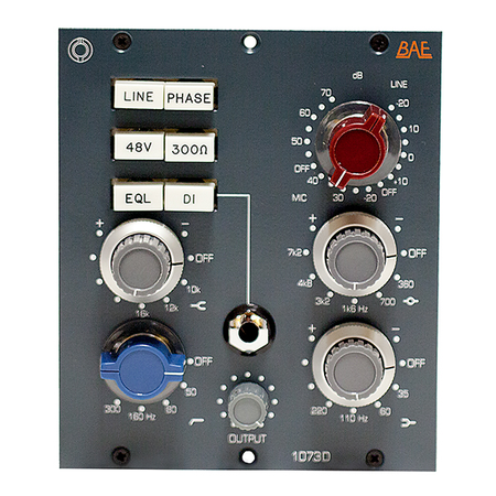 BAE 1073D – Preamp w formacie 500