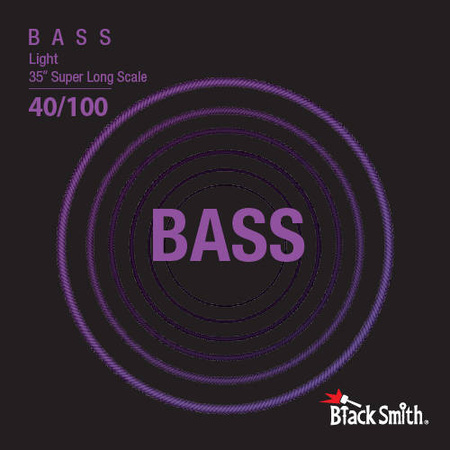 BlackSmith NW-40100-4-35 - struny do basu 4-strunowego 040-100, menzura do 35 cali