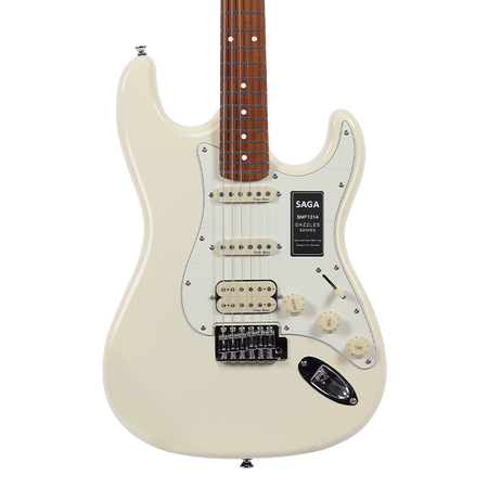 Gitara elektryczna SAGA SMF1314H WH (HSS)