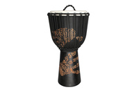 Djembe Street Series Carved Hand Print