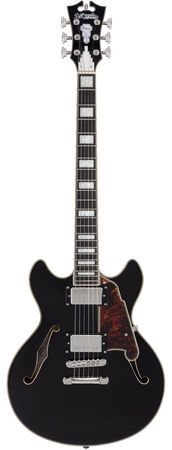 D'Angelico Premier Mini DC Black Flake - gitara elektryczna