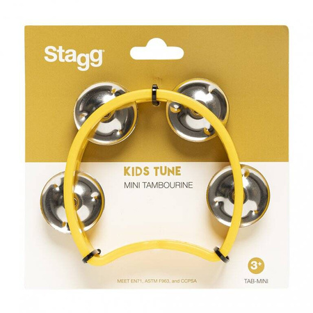 Stagg TAB MINI YW - mini tamburyn plastikowy