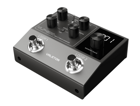 Valeton VLP-200 - dwutorowy looper stereo z automatem perkusyjnym