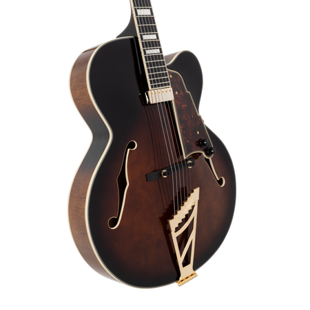 D'angelico Premier EXL1 Brown Burst - gitara elektryczna