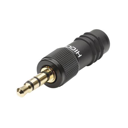HICON HI-J35S-SCREW-M - wtyk kablowy jack 3,5 mm TRS, 3 styki