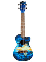 UKULELE KONCERTOWE - FLIGHT AUC30CITY ELISE ECKLUND SIGNATURE