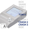 EFNOTE 3A Standard Set - perkusja elektroniczna