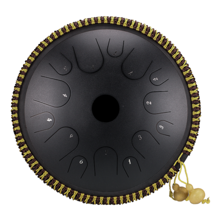 Tongue drum Hluru TA14-14-InkBlack 14 ton 14"