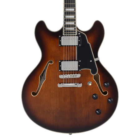 D'Angelico Premier DC Brown Burst - gitara elektryczna