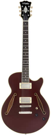 D'Angelico Excel SS Tour Solid Wine - gitara elektryczna