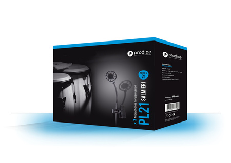 Prodipe PL21 Salmiéri Drums - zestaw 3 mikrofonów - instrumenty perkusyjne