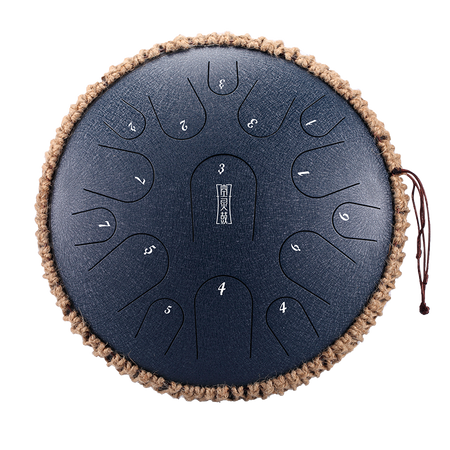Tongue drum 15 ton 14" premium Hluru TB15-14-NavyBlue