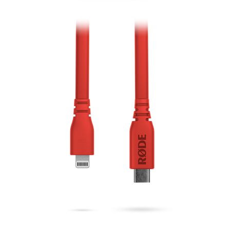 RODE SC19 - Kabel USB-C - Lightning 1.5m czerwony
