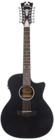 D'angelico Premier Fulton 12 LS Matte Black - gitara elektroakustyczna 12-strunowa