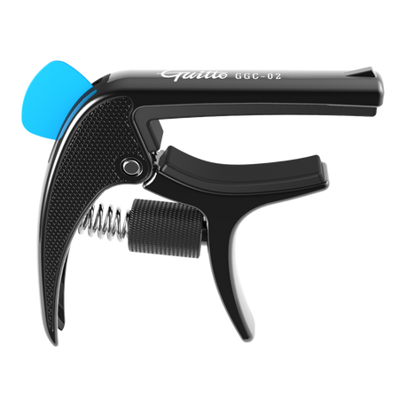 Guitto GGC-02 BK - kapodaster do gitary akustycznej / elektrycznej / ukulele