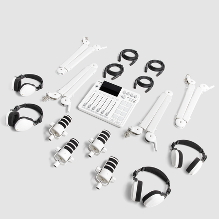 RODE Ultimate Podcaster Bundle White