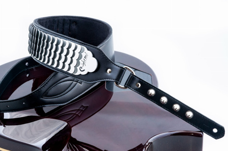 RightOn Straps LEGEND JL Python Black - Pasek do Gitary