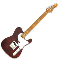 ARIA 615-MK2 Nashville RBRD – gitara elektryczna 6-strunowa, top klon, gryf klon opiekany