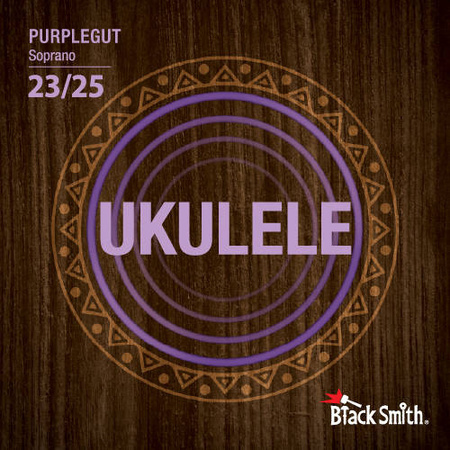BlackSmith PG-25S - struny do ukulele sopranowego, Purplegut
