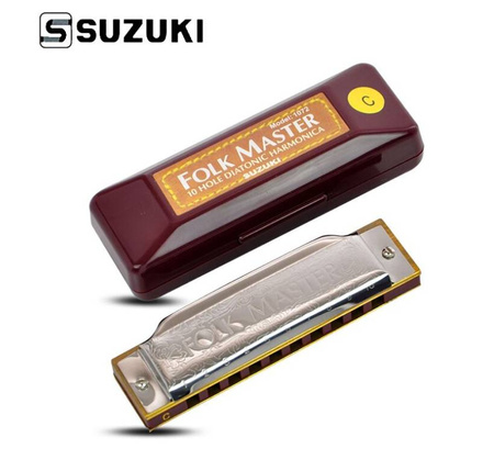 Harmonijka ustna SUZUKI Folk Master 1072 C