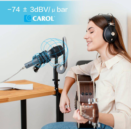 Mikrofon dynamiczny CAROL E dur 916SU (USB)