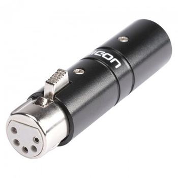 Hicon HI-X3X5MF - adapter XLR 3M/5F