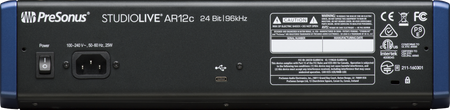 PreSonus StudioLive Mixer AR12c USB