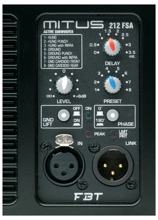 FBT Mitus 212 FSA - aktywna kolumna systemu liniowego 800 Watt