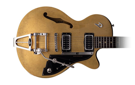 Duesenberg Starplayer TV 25th Anniversary Gold Leaf - gitara elektryczna, edycja limitowana