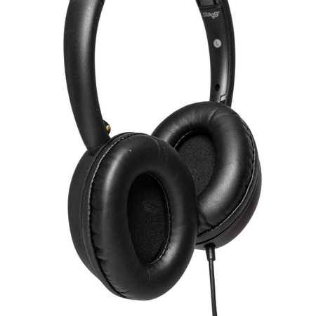 Stagg SHP-3000H - zamknięte słuchawki stereo, 40 mm, 32 Ω, przewód 3 m