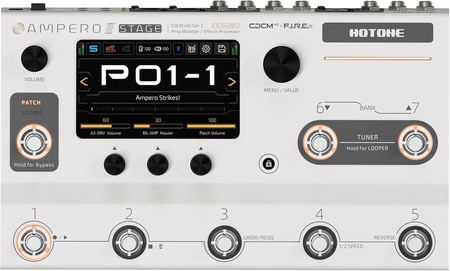 Hotone Ampero II Stage MP-380 - procesor efektów i modeler wzmacniaczy