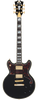 D’Angelico Deluxe Brighton Solid Black - gitara elektryczna
