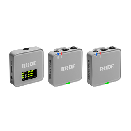 RODE Wireless GO III Stone – 2-kanałowy bezprzewodowy system mikrofonowy