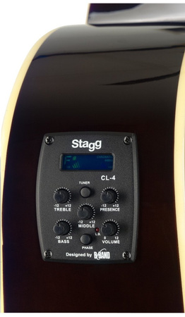 Stagg SA35 DSCE-N  - gitara elektroakustyczna