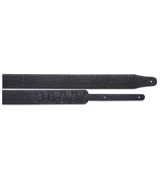 Stagg SLPL 43 BLK/XL - pasek do gitary, skórzany