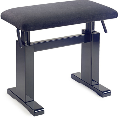 Stagg PBH 780 BKP VBK - hydrauliczna ława do pianina, 46,5-59 cm