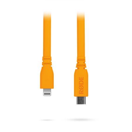 RODE SC19 - Kabel USB-C - Lightning 1.5m pomarańczowy