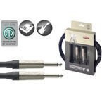 Stagg XGC 3 - kabel instrumentalny jack 6,3 mm / jack 6,3 mm, Neutrik, 3 m