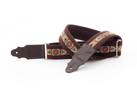 RightOn Straps Merida Brown- Pasek do gitary