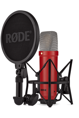 RODE NT1 Signature Red - Mikrofon pojemnościowy czerowny
